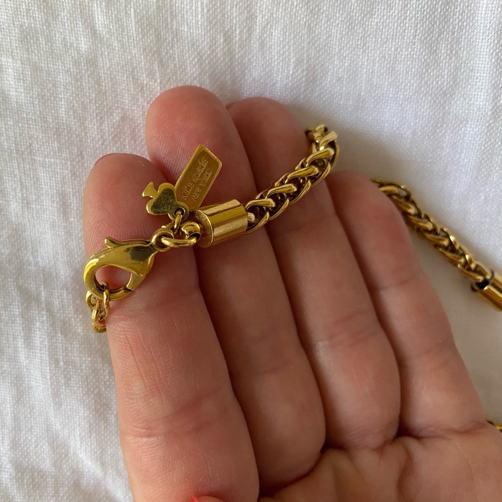 Kate Spade multicolor flatbead necklace - Picture 4 of 6